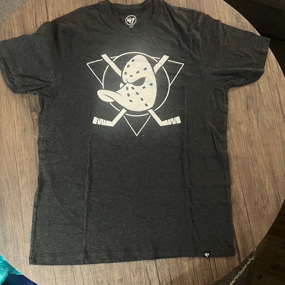 Anaheim Ducks 47 Brand Black T-Shirt NHL